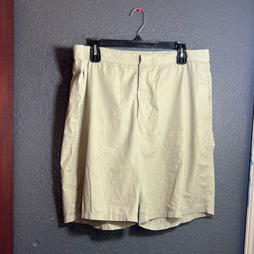 Men’s Prada tan shorts
